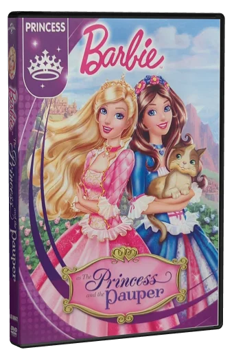 Barbie as The Princess & the Pauper DVD, Universal Studios