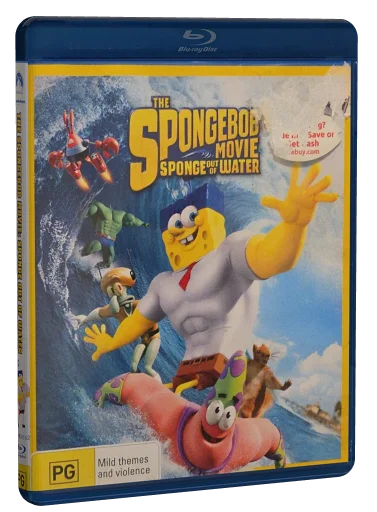 The SpongeBob Movie: Sponge Out of Water Blu-ray, Paramount