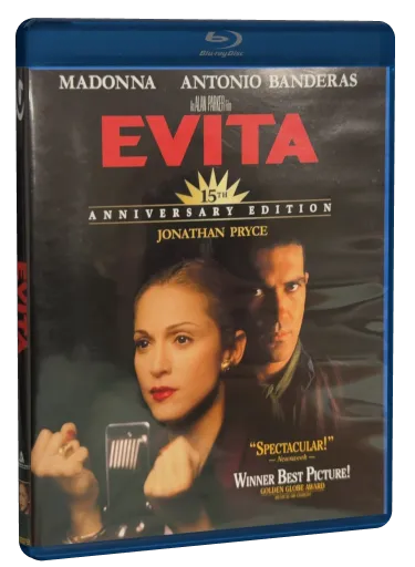 Evita Blu-ray cover