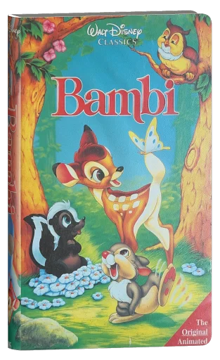 Bambi VHS, Walt Disney