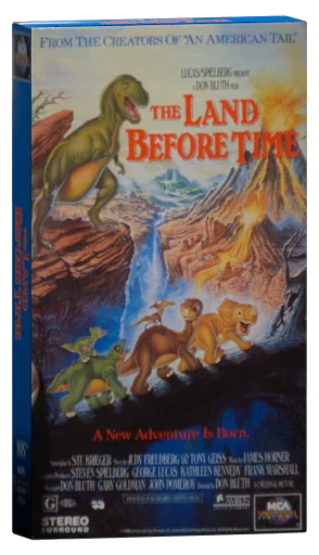 The Land Before Time VHS, MCA Universal Home Video