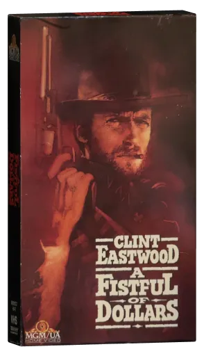 A Fistful of Dollars VHS, MGM/UA Home Video