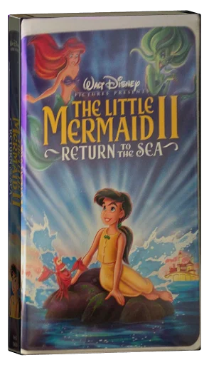 The Little Mermaid II: Return to the Sea VHS, Walt Disney Home Video