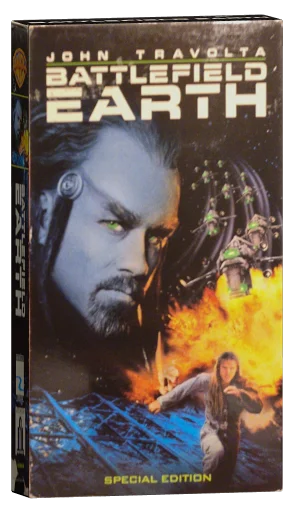 Battlefield Earth VHS, Warner Home Video
