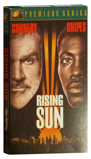 Rising Sun VHS, Twentieth Century Fox Home Entertainment