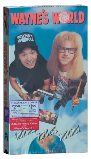 Wayne's World VHS, Paramount