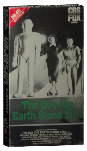 The Day the Earth Stood Still VHS, CBS/FOX Video