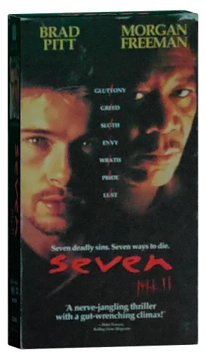 Se7en VHS, New Line Home Video