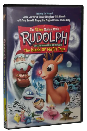 Rudolph the Red-Nosed Reindeer & the Island of Misfit Toys DVD cover