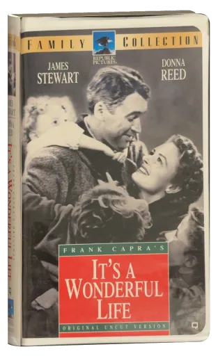 It's a Wonderful Life VHS, Republic Pictures Home Video