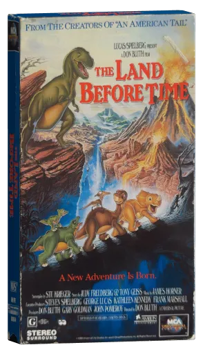 The Land Before Time II: The Great Valley Adventure VHS, MCA Universal Home Video