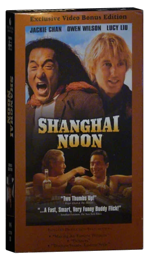 Shanghai Noon VHS, Touchstone Home Video