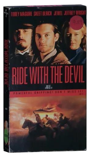 Ride with the Devil VHS cover