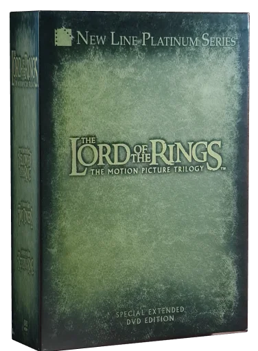 The Lord of the Rings: The Fellowship of the Ring DVD, New Line