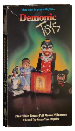 Demonic Toys VHS, Paramount Home Video