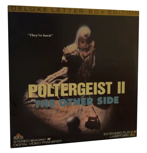 Poltergeist II: The Other Side Laserdisc, MGM/UA Home Video