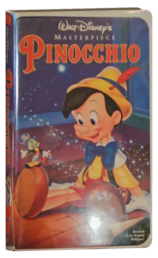 Pinocchio VHS, Buena Vista Home Video
