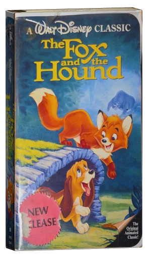 The Fox and the Hound VHS, Buena Vista Home Video