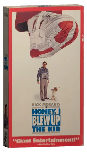 Honey, I Blew Up the Kid VHS, Buena Vista Home Video