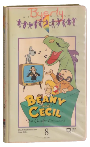 Beany and Cecil VHS, RCA/Columbia Pictures Home Video