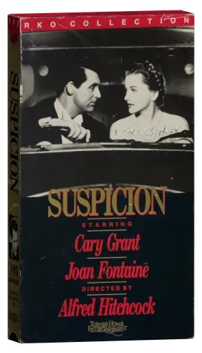 Suspicion VHS, Turner Home Entertainment