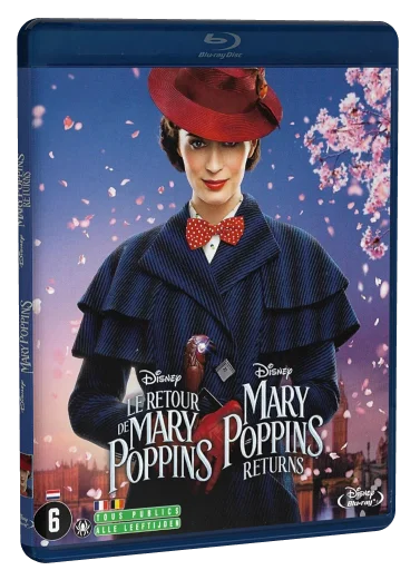 Mary Poppins Returns Blu-ray, The Walt Disney Company (Benelux) B.V.