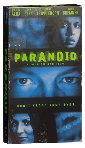 Paranoid VHS cover