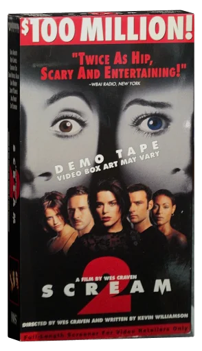 Scream 2 VHS, Dimension Home Video