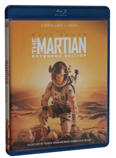 The Martian Blu-ray, Twentieth Century Fox Home Entertainment