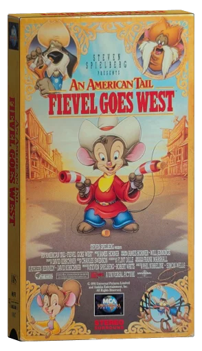 An American Tail: Fievel Goes West VHS, MCA Universal Home Video
