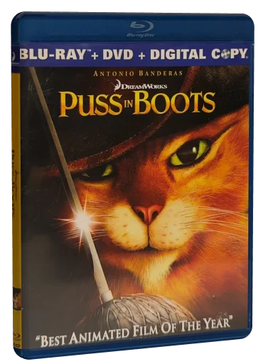 Puss in Boots Blu-ray, DreamWorks Home Entertainment