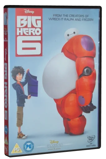 Big Hero 6 DVD, Walt Disney Home Video