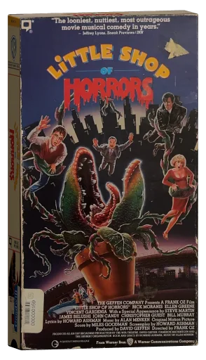 Little Shop of Horrors VHS, Warner Home Video