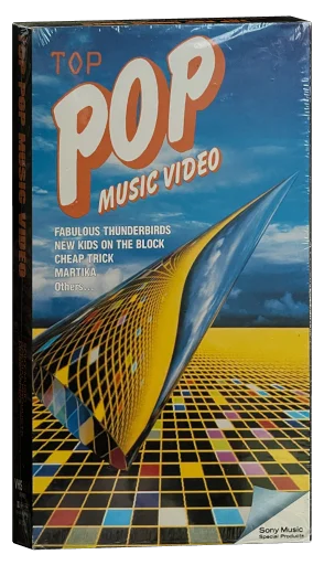 Top Pop Music Videos VHS cover