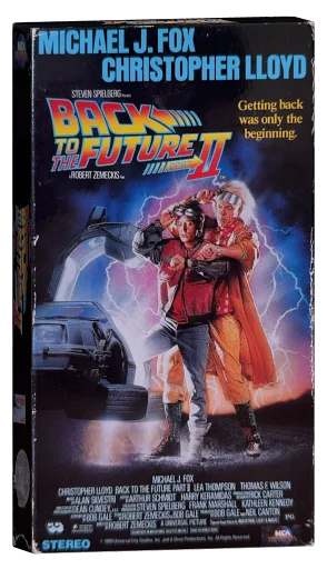 Back to the Future Part II VHS, MCA Home Video
