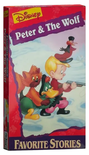 Peter and the Wolf VHS cover