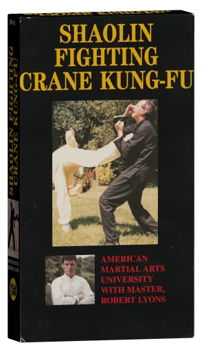 Shaolin Fighting Crane Kung-Fu VHS cover