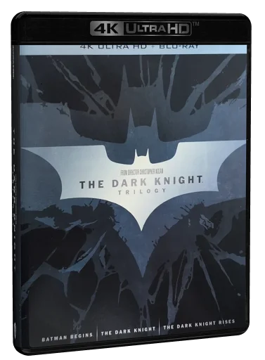 The Dark Knight Trilogy 4K-UHD cover