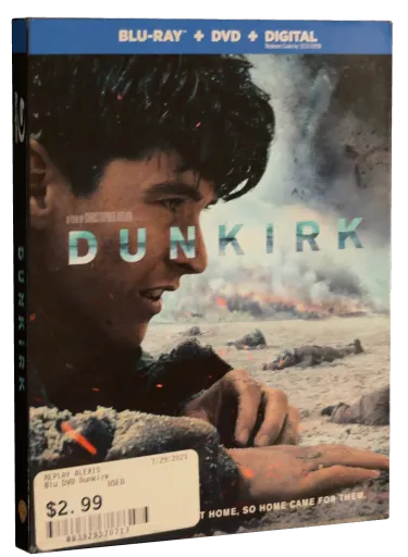 Dunkirk Blu-ray, Warner Bros. Pictures