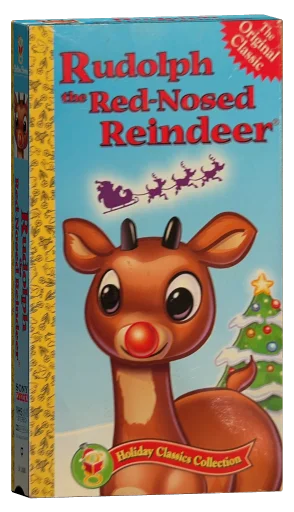 Rudolph The Red-Nosed Reindeer VHS, Sony Wonder
