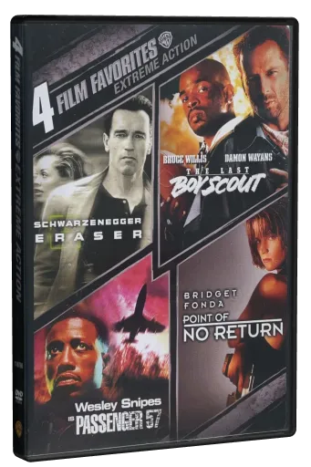 Eraser DVD, Warner Home Video