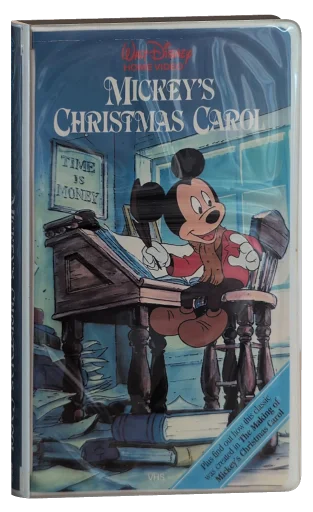 Mickey's Christmas Carol VHS, Walt Disney Home Video