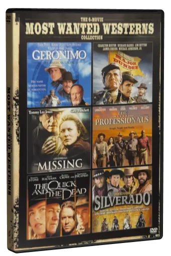 Most Wanted Westerns DVD cover