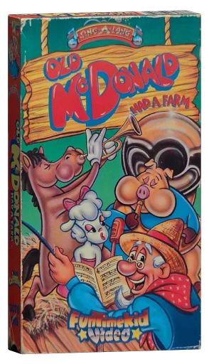 Old McDonald Had A Farm VHS cover