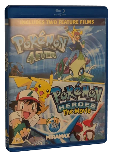 Pokémon 4Ever / Pokémon Heroes Blu-ray cover