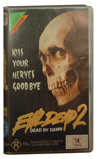 Evil Dead II VHS, Fox Video