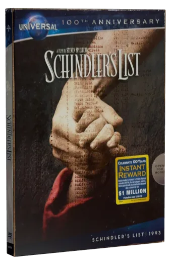 Schindler's List DVD, MCA Universal Home Video
