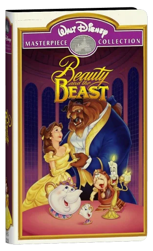 Beauty and the Beast VHS, Walt Disney Home Video