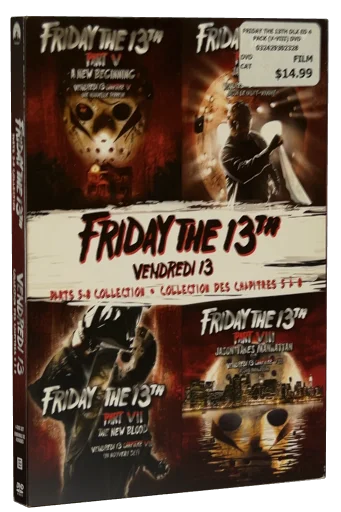 Friday the 13th: Parts 5-8 Collection (2018)