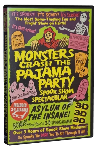 Monsters Crash the Pajama Party DVD cover